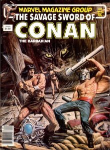 Savage Sword of Conan #92 (Newsstand) FN ; Marvel |