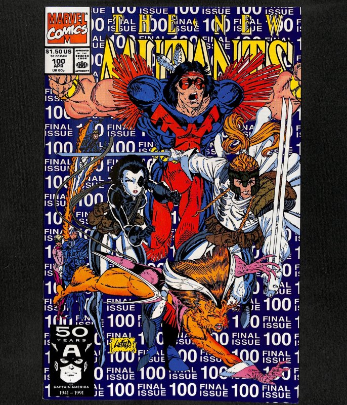 New Mutants #100 1st X-Force!