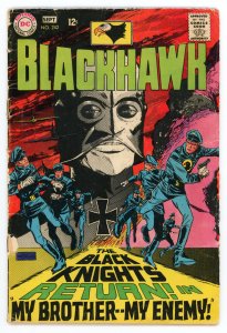 Blackhawk #242 Marv Wolfman Black Mask GD