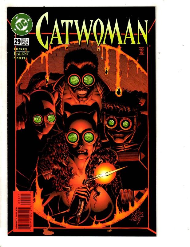 Lot Of 12 Catwoman DC Comic Books # 27 28 (2) 29 (2) 30 (3) 32 (2) 33 (2) SS7