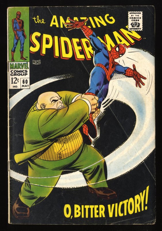 Amazing Spider-Man #60 GD/VG 3.0 Kingpin! Marvel Comics Spiderman