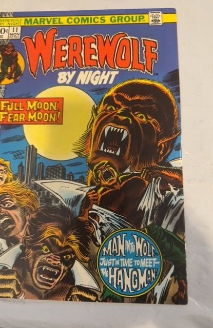 Werewolf by Night #11 (1973)FullMoon/Fear Moon