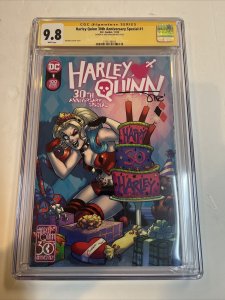 Harley Quinn 30th Anniversary (2022) # 1 (CGC 9.8 SS) Signed Alex Sinclair