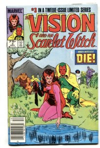 Vision and the Scarlet Witch #3-1985-comic book-Infinity War