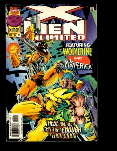 Lot of 10 X-Men Unlimited Marvel Comics # 15 16 17 18 19 20 21 22 28 31 EK6