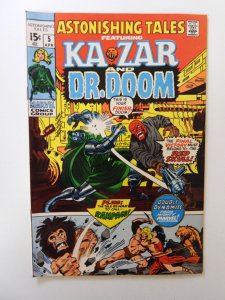 Astonishing Tales #5 (1971) VF condition