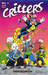 Critters #1 FN ; Fantagraphics | Usagi Yojimbo