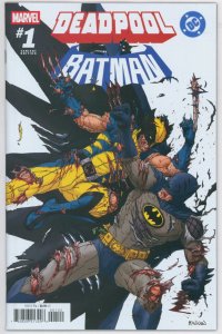 DEADPOOL BATMAN #1 MARVEL COMICS 2025 1:25 STEVE MCNIVEN VARIANT NM