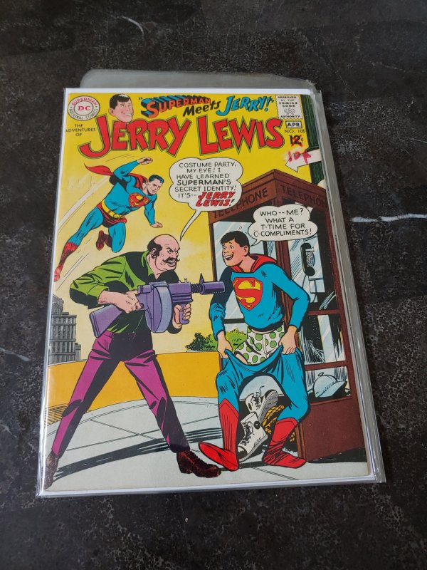 Adventures of Jerry Lewis #105 (1968)