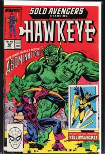 Solo Avengers #12 (1988) Yellowjacket