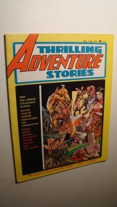 THRILLING ADVENTURE STORIES 1 *VF 8.0* DOC SAVAGE TALES FRANK THORNE ART