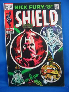 NICK FURY AGENT OF SHIELD 10 F+  1969