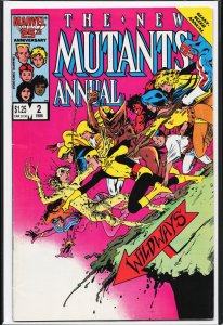 The New Mutants Annual #2 (1986) New Mutants [Key Issue]