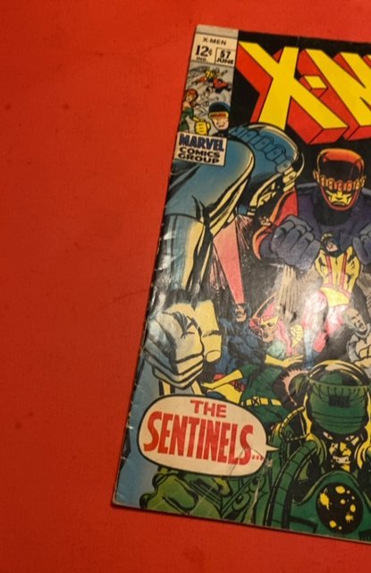 The X-Men #57 (1963) Sentinels and Neal Adams