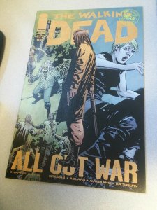 THE WALKING DEAD #117 image comics 2013 1ST PRINT ALL OUT WAR PART 3 rare key