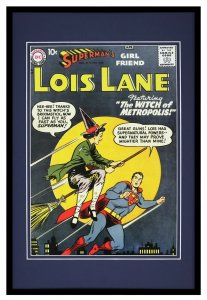 Superman's Girlfriend Lois Lane #1 Framed 12x18 Official Repro Cover Display
