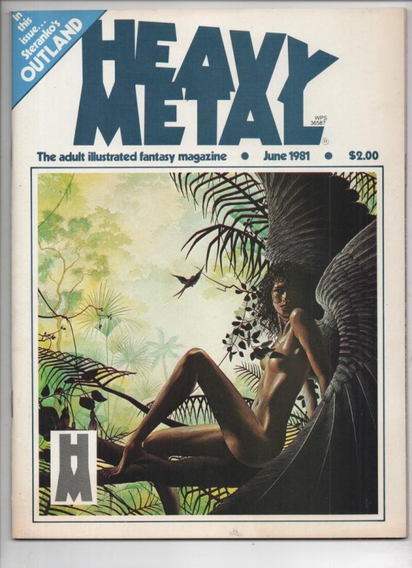 HEAVY METAL #51, NM-, June 1977 1981, Corben Steranko Suydam Chaykin