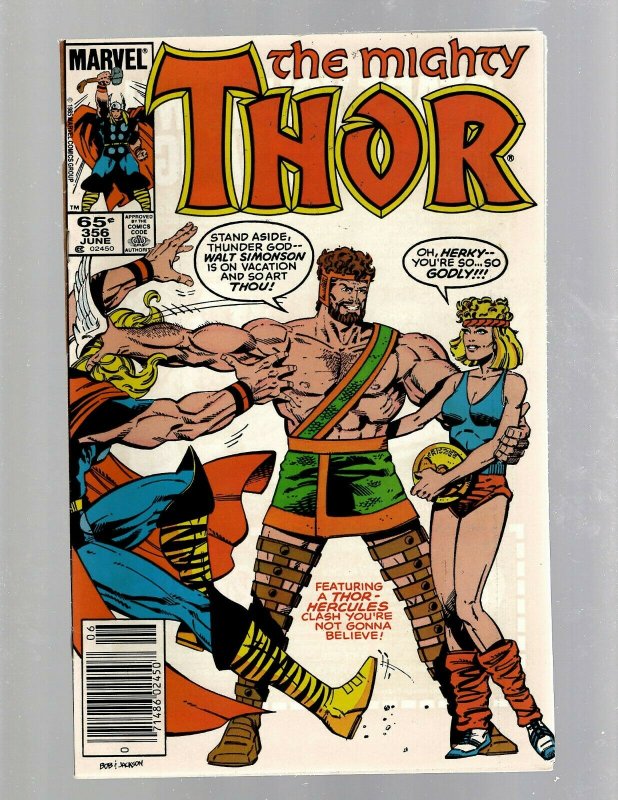 Lot of 12 Thor Comics #324 341 355 356 357 358 366 369 371 373 376 383 GB2