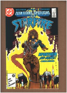 Teen Titans Spotlight #2 DC Comics 1986 Marv Wolfman STARFIRE VF/NM 9.0