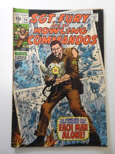 Sgt. Fury #74 VG Condition