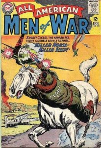 All-American Men of War   #105, Fine- (Stock photo)