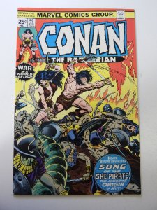 Conan the Barbarian #59 (1976) FN Condition MVS Intact