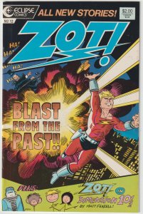 Zot! #12 (Mar 1987, Eclipse Comics), NM condition (9.4)