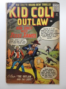Kid Colt Outlaw #82 (1959) GVG Condition