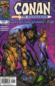 Conan: The Lord of the Spiders #1 VF ; Marvel | Roy Thomas