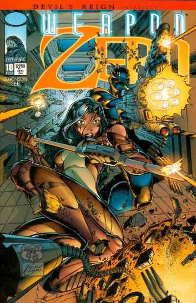 Weapon Zero (1996 series) #10, NM- (Stock photo)