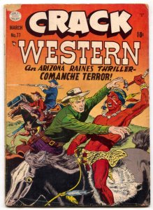 Crack Western #77  1952 - Quality  -G/VG - Comic Book