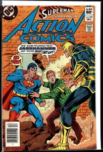 Action Comics #538 Newsstand Edition (1982) Superman