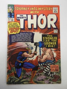 Journey Into Mystery #114 (1965) VG Condition