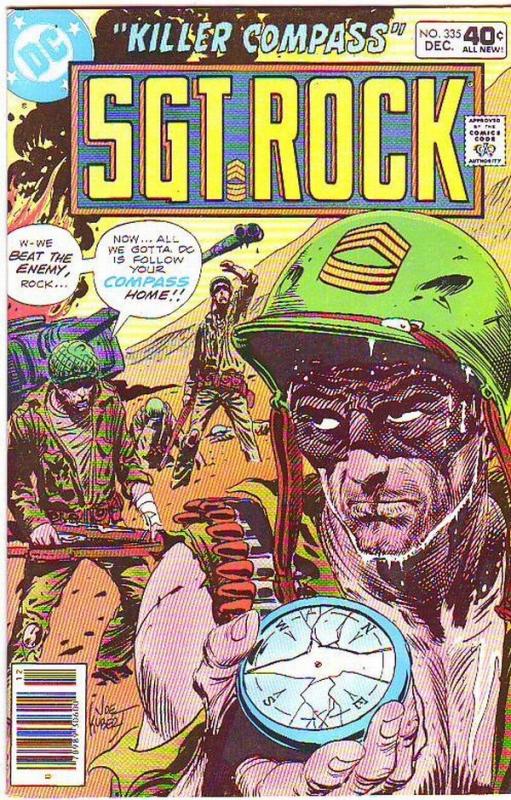 Sgt. Rock #335 (Dec-79) VF High-Grade Sgt. Rock