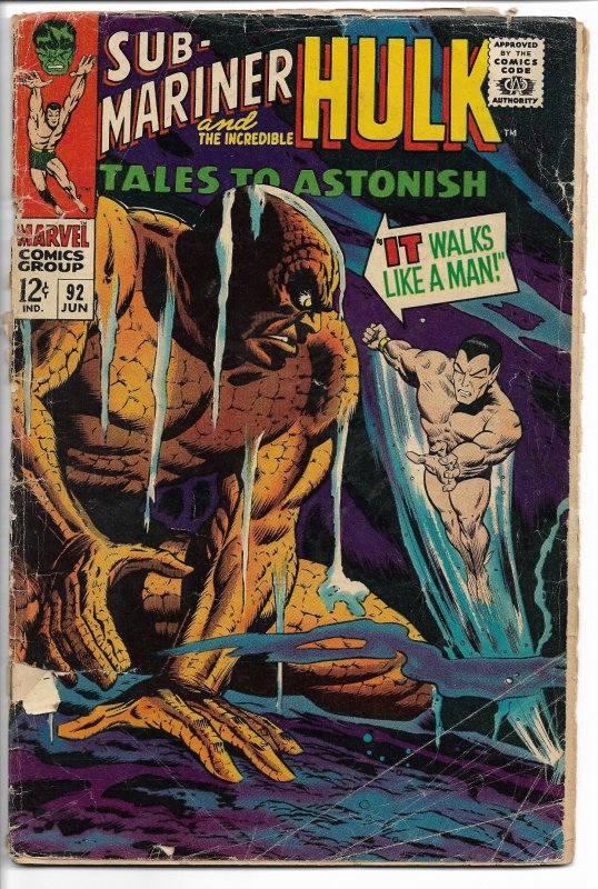 Tales to Astonish #92 (1967) FR-GD