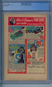 MISTER MYSTERY #12 CGC 5.5 CLASSIC NEEDLE IN EYE COVER PRE-CODE HORROR