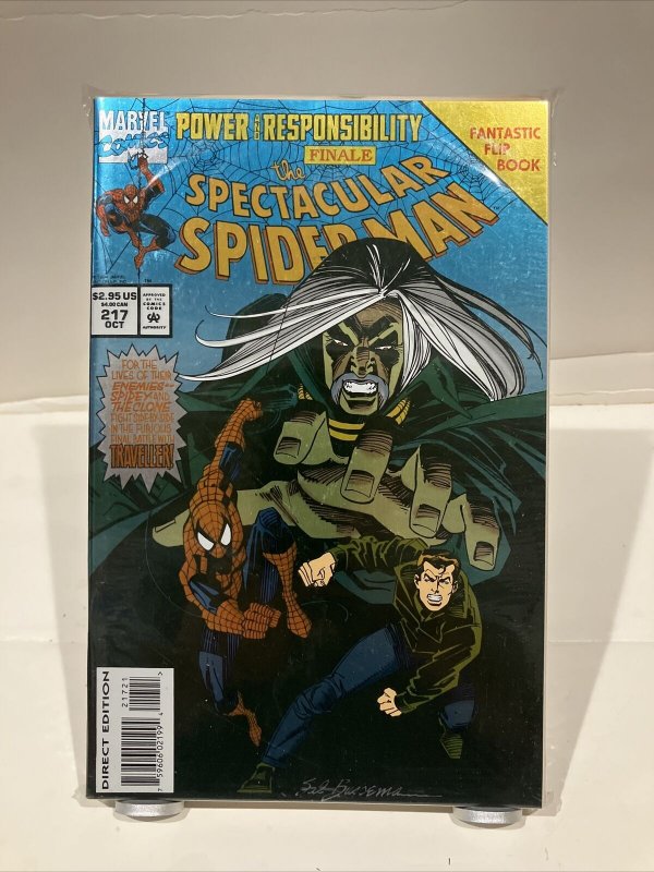 The Spectacular Spider-Man 217 Foil Cover A