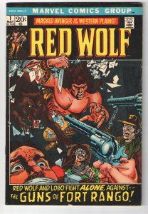 RED WOLF #1 VG/F 5.0;1st Solo titled series!!!