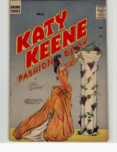 Katy Keene Fashion Book #21 (1958) Katy Keene
