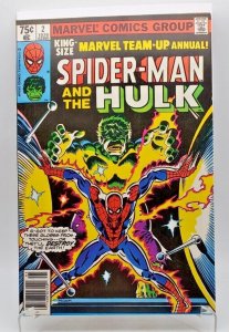 Marvel TEAM-UP ANNUAL #2 (1979) NEWSSTAND Spider-Man and The Hulk!! NM