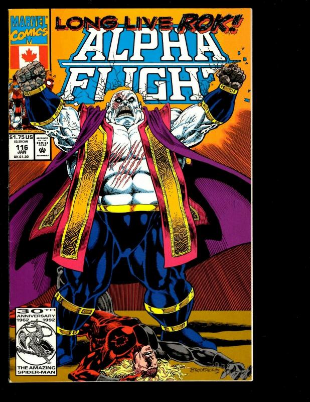 10 Alpha Flight Marvel Comics 23 66 74 96 116 117 128 129 130 Flashback 1 EK4  