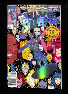 Silver Surfer (1987) #75 Death of Nova!