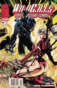 WildC.A.T.s #10 (Newsstand) VF ; Image | Jim Lee Wildcats