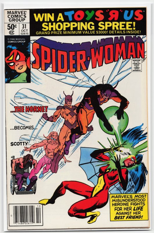 Spider-Woman #31 (1980) Spider-Woman