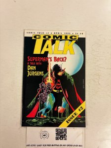 Comic Talk #2 NM DC Comic Books Superman Dan Jurgens 12 HH87