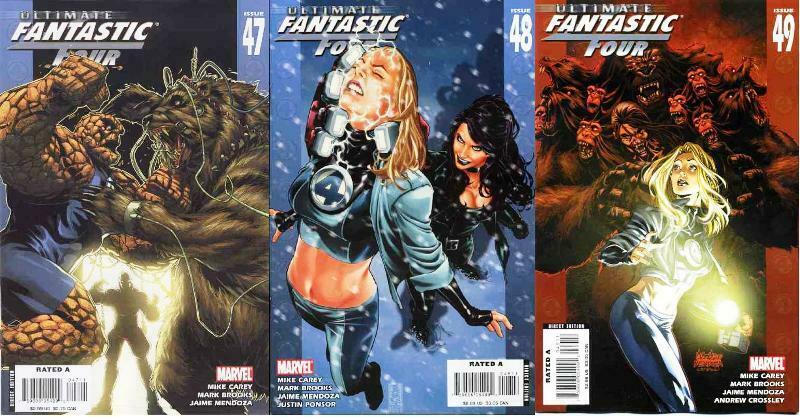 ULTIMATE FANTASTIC FOUR (2004-2009) 47-49  Ghosts