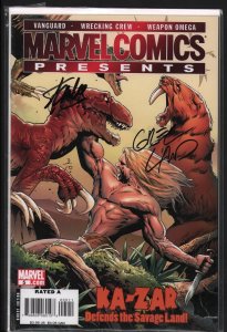 Marvel Comics Presents #5 (NM) Signed by Stan Lee & Greg Land - with COA - 2008