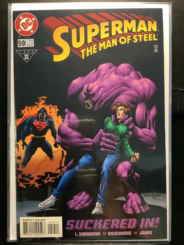 Superman: The Man of Steel #59 (1996)