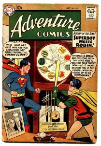 ADVENTURE COMICS #253 SILVER AGE-DC comic book 1958-SUPERBOY MEETS ROBIN