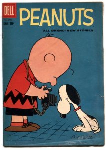 Peanuts #4 1960 - Dell 10 cent comic-Charles Schulz  G/VG